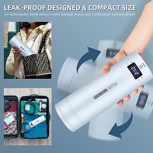 Portable Electric Kettle Travel (Blue)