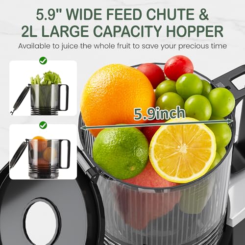 HEYNEO Slow Masticating Juicer Machine
