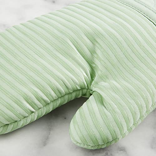 Quilted Cotton Terry Cloth Oven Mitt (Pistachio)