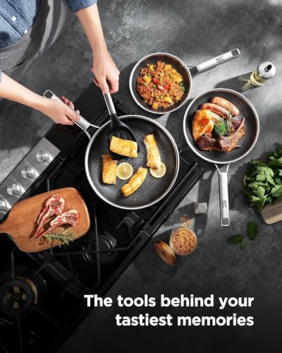 NonStick Frying Pans with Lid