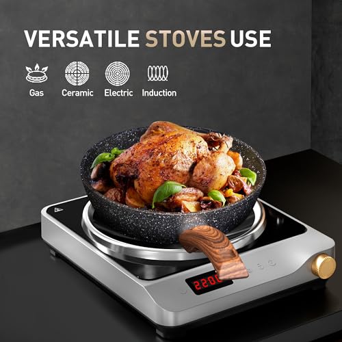 12 Piece Pots and Pans Set (12-piece / Black)