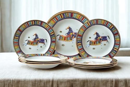 Porcelain Dinnerware Set for 4