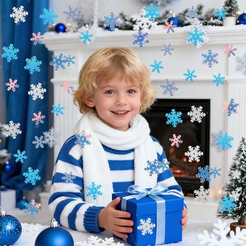Christmas Snowflakes Confetti Decorations (Winter)