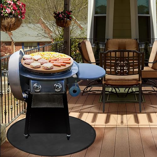 40" Fire Pit Mat for Solo Stove Bonfire (Round 39.5 inch fireproof fire pit mat)