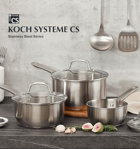 Stainless Steel Saucepan (Silver / 2 Quart)