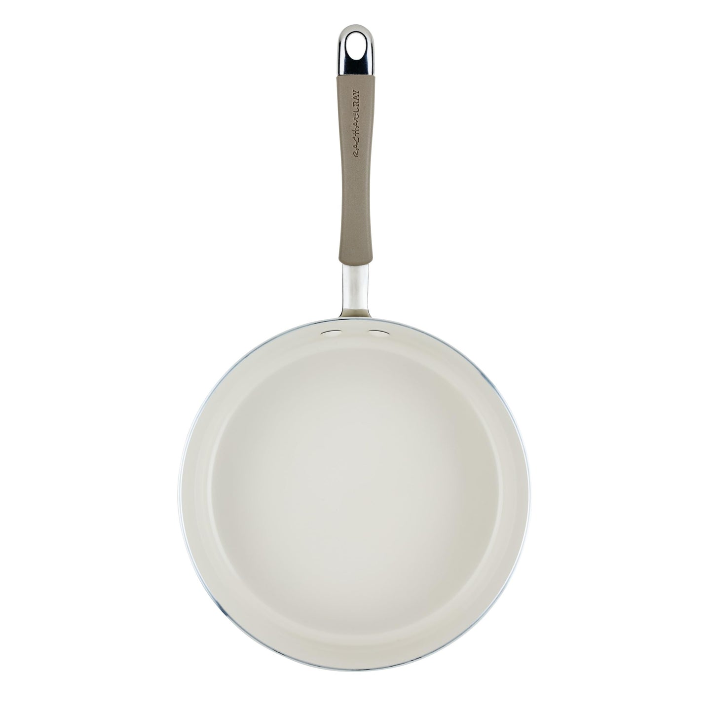 Cucina Ceramic Nonstick Saute Pan with Lid (Saute Pan (10") / Almond)