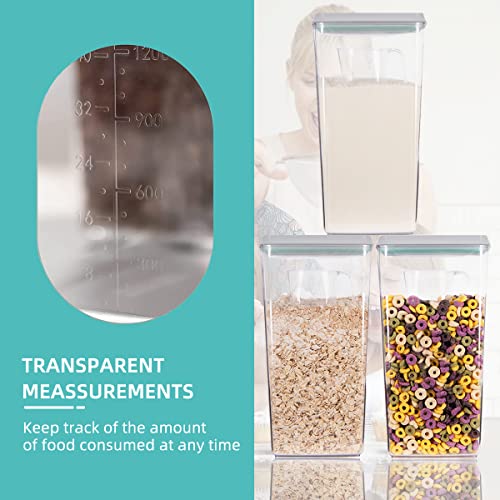 Airtight Pop Cereal Container (3300ml*3)