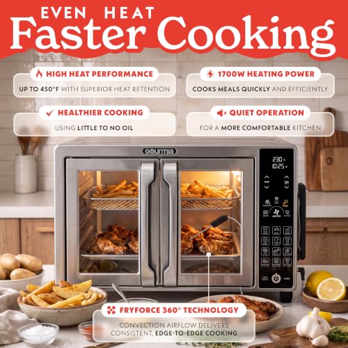 Toaster Oven 6 (Stainless Steel - 18 Presets with Probe)