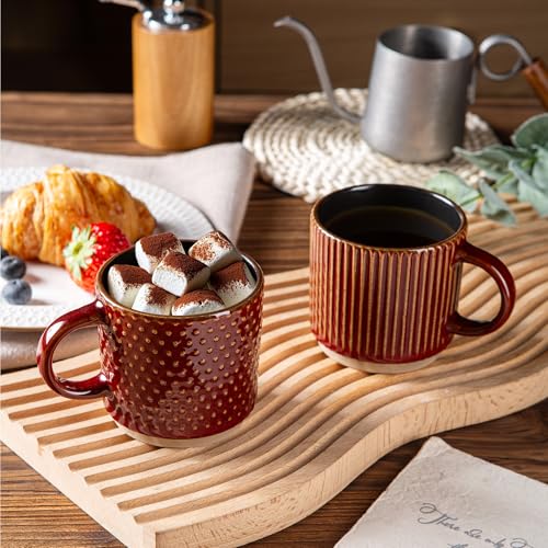 6 OZ Stackable Coffee Mugs