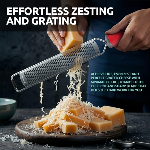 Lemon Zester & Parmesan Cheese Grater