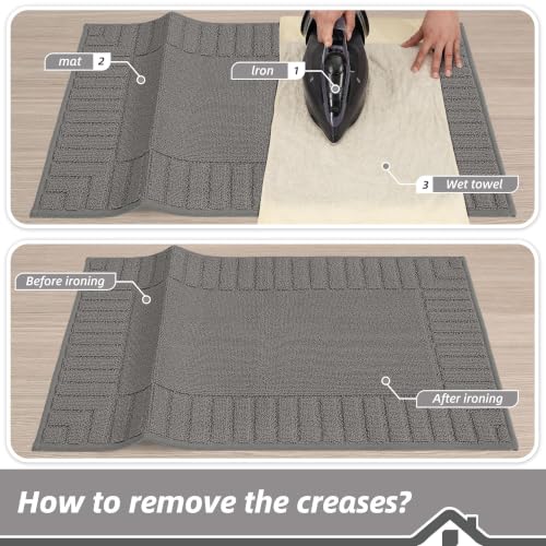 Kitchen Rugs 20"x48" (Grey / 20" X 48" (Rectangular))