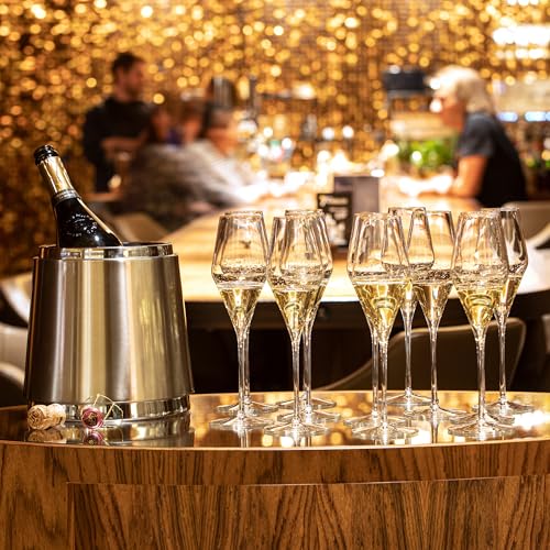 Quatrophil Champagne Glasses Crystal