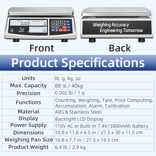 Industrial Counting Scale 40kg (40kg x 1g)