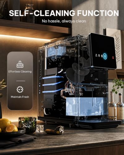 Countertop Nugget Ice Maker (Stainless Steel / 40 lbs)