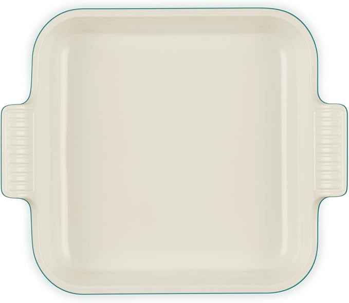 Le Creuset Stoneware Heritage Square Dish, 3 qt. (9"), Riviera