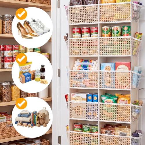 Over The Door Organizer 5 Tiers (Braided - 5 Tiers)