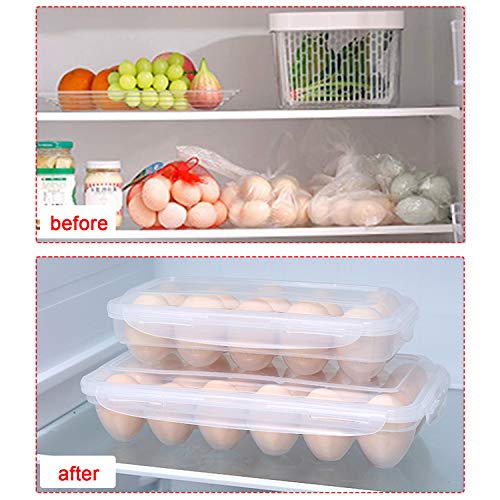 XBY US 2 Pack Covered Egg Holders (2 Count)