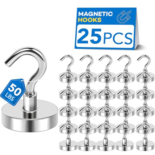 Magnetic Hooks for Cruise Essentials 2026 Cabins Door 25 Pack
