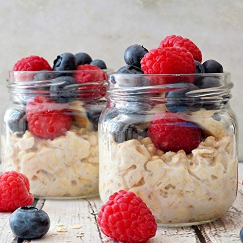 30 Pack Mason Jars 8 oz (8oz - Split Black Lid)
