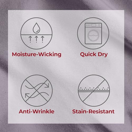 Iconic 5 Piece (1357 Hazy Lilac / Split King)