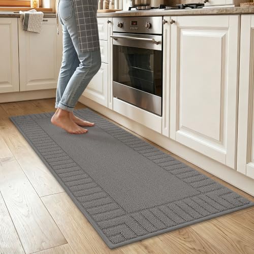 Kitchen Rugs 20"x48" (Grey / 20" X 48" (Rectangular))