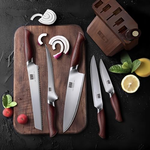 7 Pc Japanese Knife set (7 Pc Knife Set)