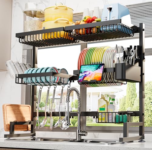 Over The Sink Dish Drying Rack