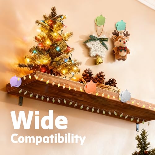 Rotatable Cable Clips (White / Turtle Shape)