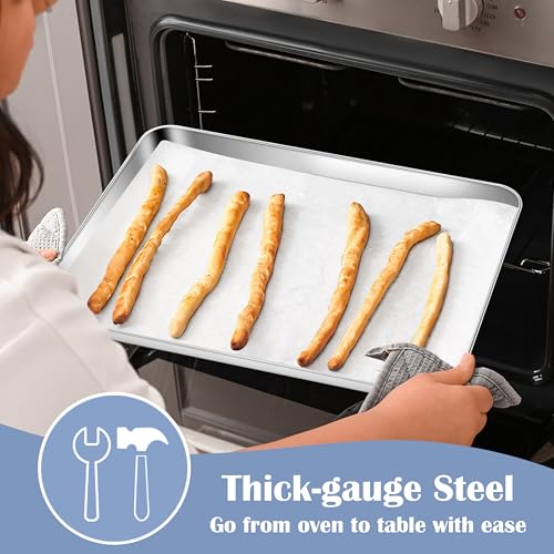 Stainless Steel Baking Sheets Set of 4 (4 Count)