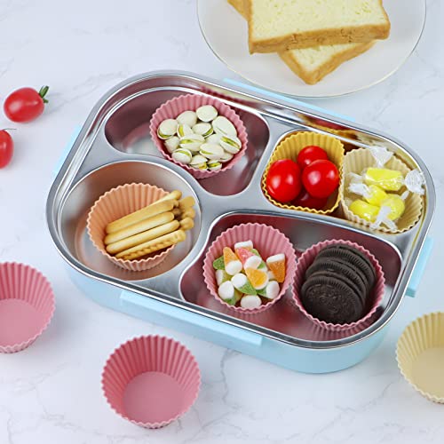 Large Silicone Muffin Cups (Orange Series / Large)