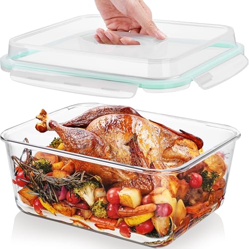 Extra Large Glass Food Storage Containers (1pack 220oz)
