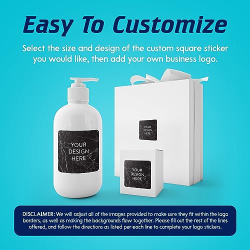 100 Custom Vinyl Stickers (100 Count)