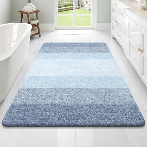 Large Bathroom Rugs Mat 70x46 (70" X 46" / Blue)