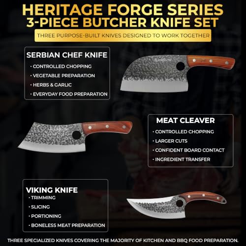 Hand Forged Professional Butcher Knife