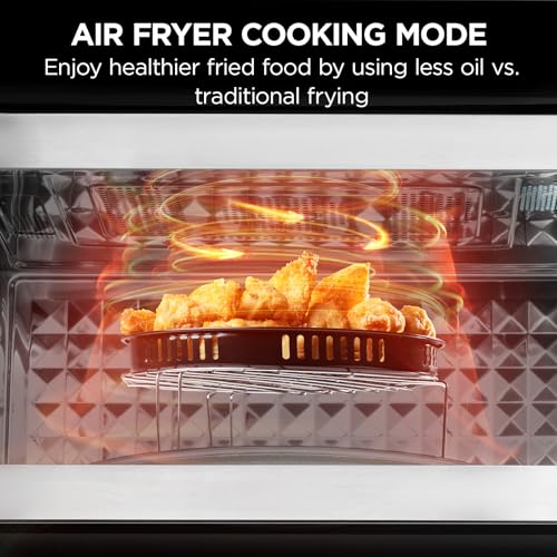 Over-the-Range Microwave Oven with Air Fryer, 1.5 Cu.Ft, 900W (1.5 cu. ft.)