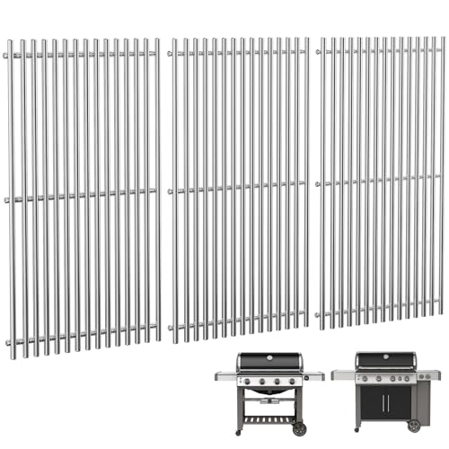 18.7" Grill Grates for Weber Genesis II E (18.75" x 11.1" 3 Pack)