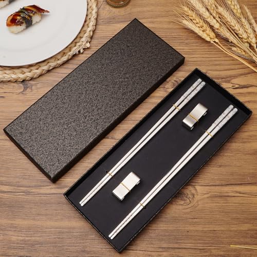 Stainless Steel Chopstick Gift Set