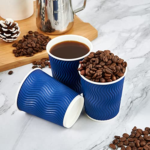 Disposable Paper Coffee Cups (8oz-120pack)
