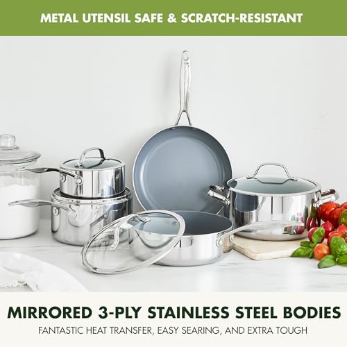 Valencia Pro Tri (9 Piece Cookware Set)