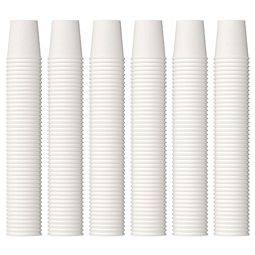2oz Bathroom Cups 1440 Pack Small Paper Cup White Mouthwash Cup (1440Pack)