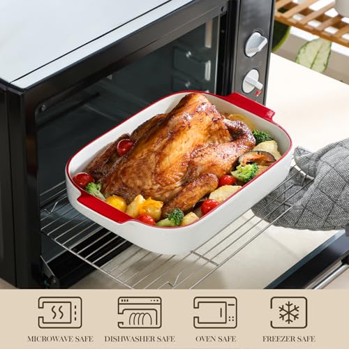 Ceramic Casserole Dishes Set of 3 (3 Count)