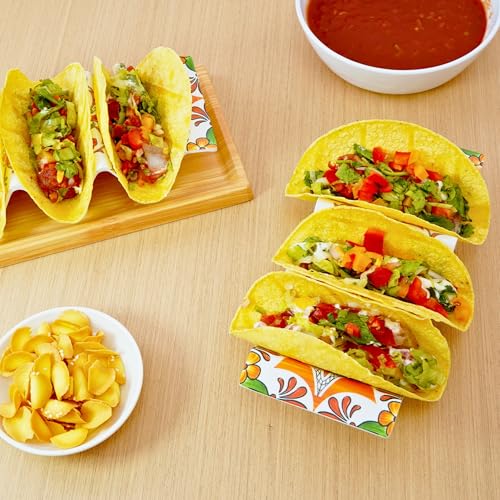 Taco Holder Stands (Set of 2 / Fuego Orange)