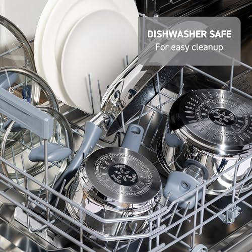 Essentials Stainless Steel Cookware Pan Set (2-Piece Set)