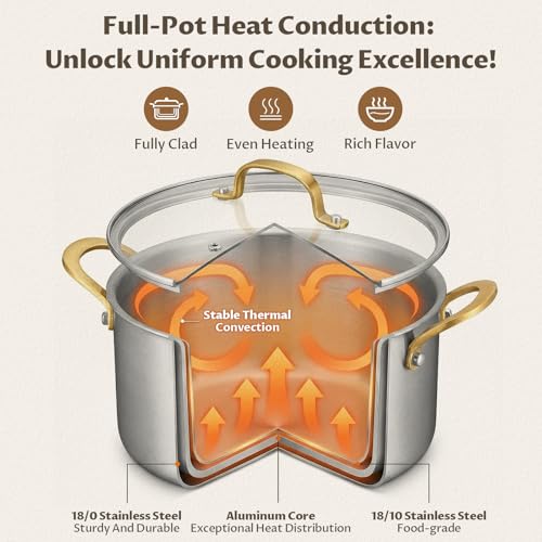 10 QT Stock Pot with Lid