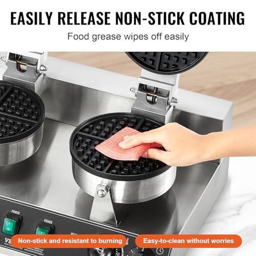 Commercial Waffle Maker (2*4Pcs)