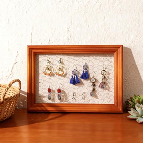 Rustic Herb & Flower Drying Rack (Photo Frame Flower Decorative Stand-wire)