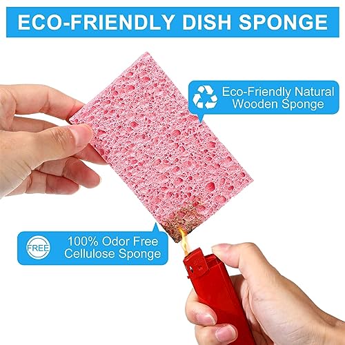 200 Pcs Sponges Bulk Sponges Kitchen Compressed Sponge