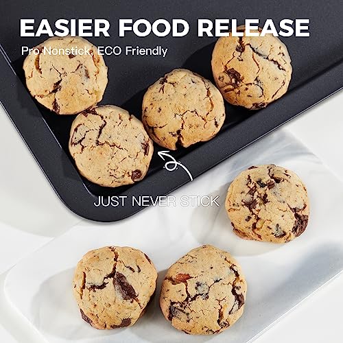 Ceramic Baking Sheet Pan Set of 3 (Dark Gray / L/M/S)
