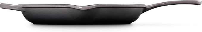 Le Creuset Enameled Cast Iron Signature Iron Handle Skillet, 11.75", Oyster