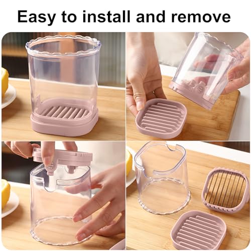 Fruit Slicer Cup (Pink)